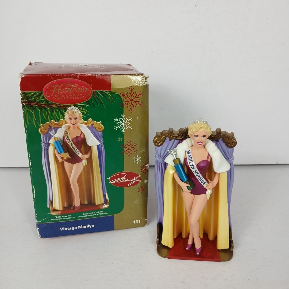 Carlton Cards Heirloom Marilyn Monroe "Vintage Marilyn" Ornament 2006